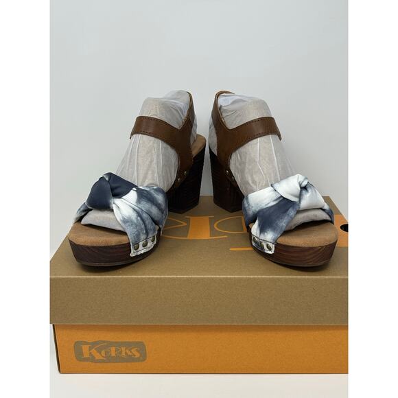 NIB Korks Natalia Size 7 Sandals - Picture 2 of 12